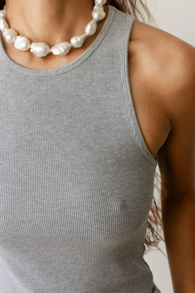 DONNI The Rib Tank Women Tops