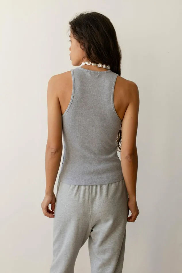 DONNI The Rib Tank Women Tops