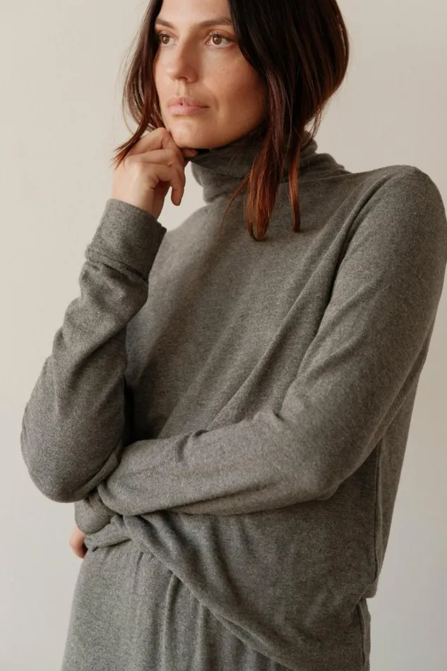 DONNI The Sweater Turtleneck Women Tops