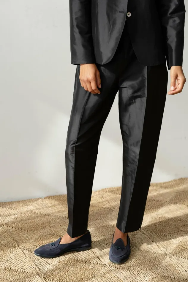 DONNI The Taffeta Cigarette Pant Women Bottoms