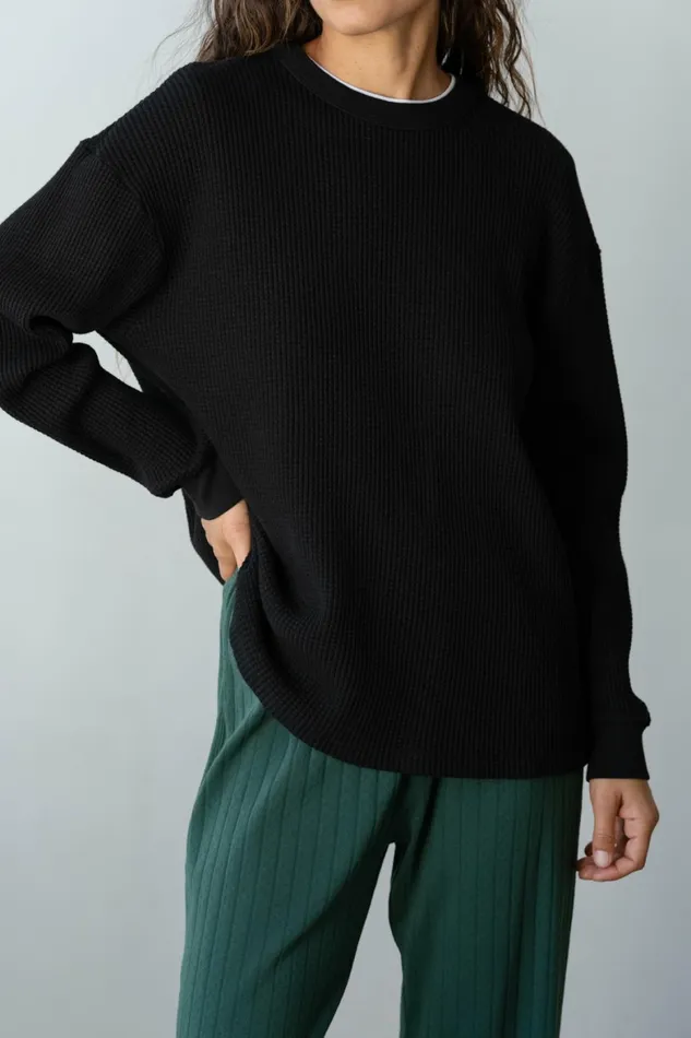 DONNI The Thermal Crewneck Women Tops