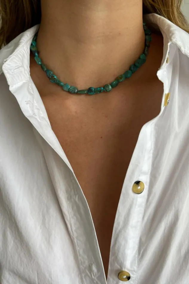 DONNI The Turquoise Necklace Women Jewelry