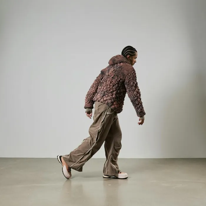 Down Jackets Men 66 North 66North X Charlie Constantinou Lava Red