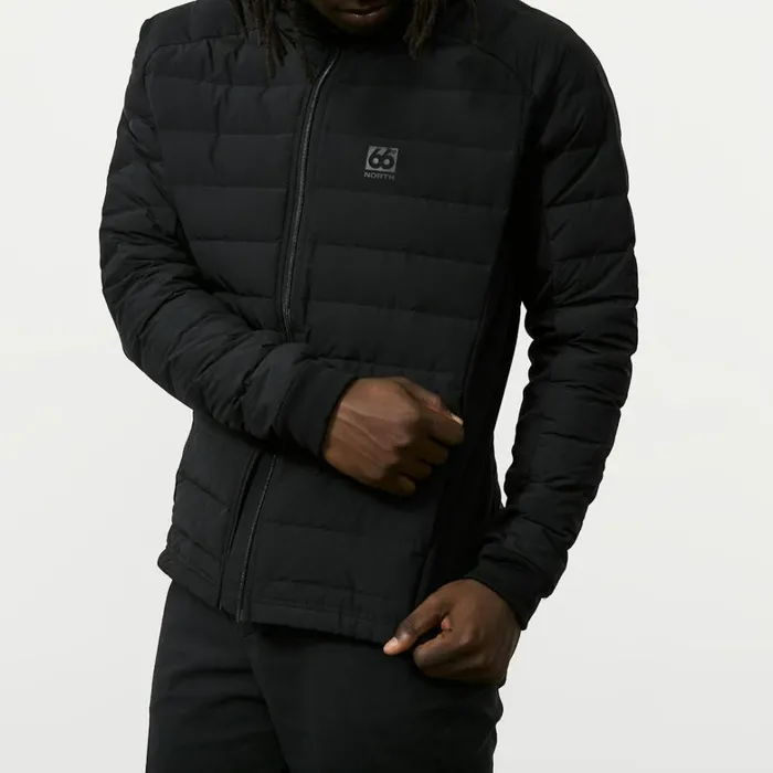 Down Jackets Men 66 North Ok All Black Down Jackets Men 66 North Ok All Black