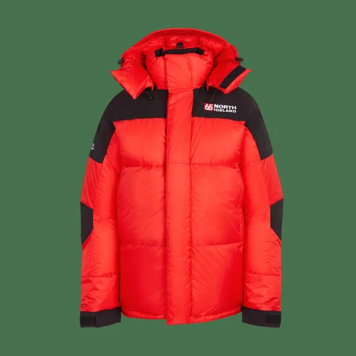 Down Jackets Men 66 North Tindur Glowing Ember