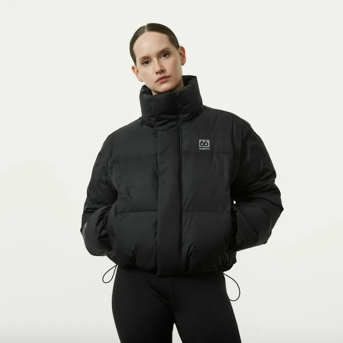 Down Jackets Women 66 North Dyngja Black