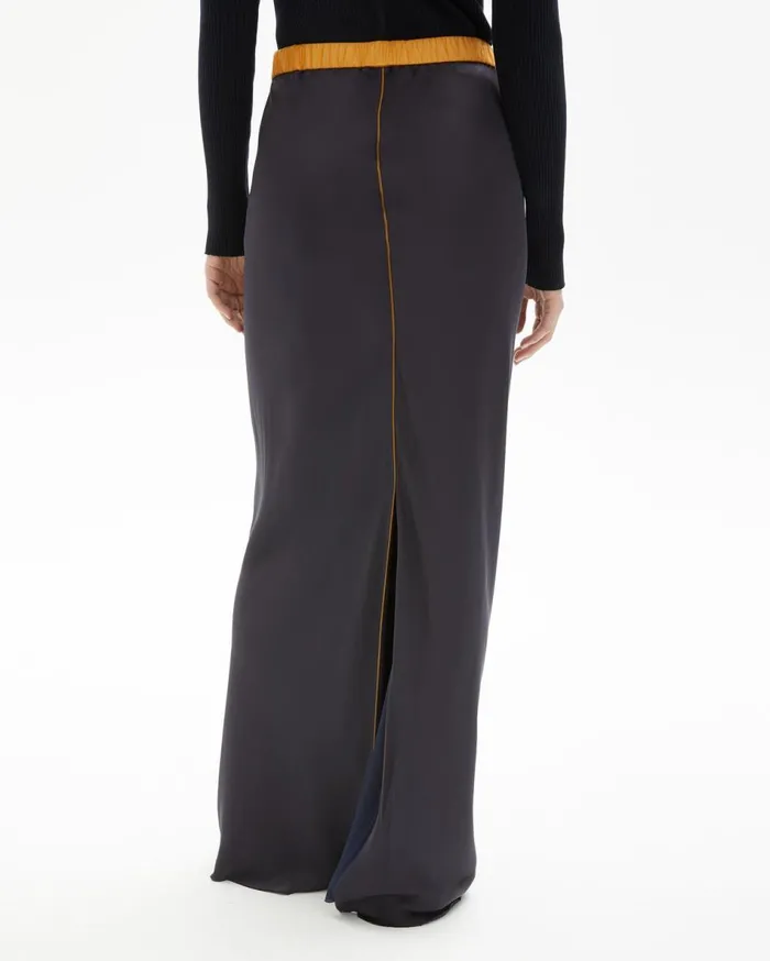 Dresses and Skirts Women Helmut Lang Satin Slip Skirt Ink