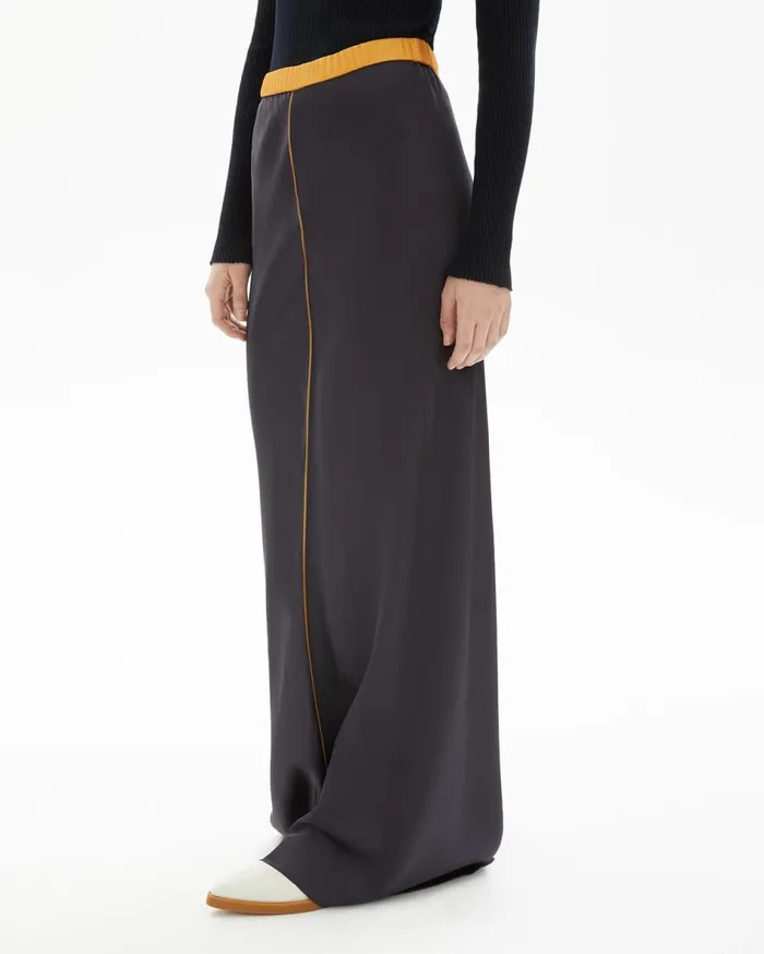Dresses and Skirts Women Helmut Lang Satin Slip Skirt Ink