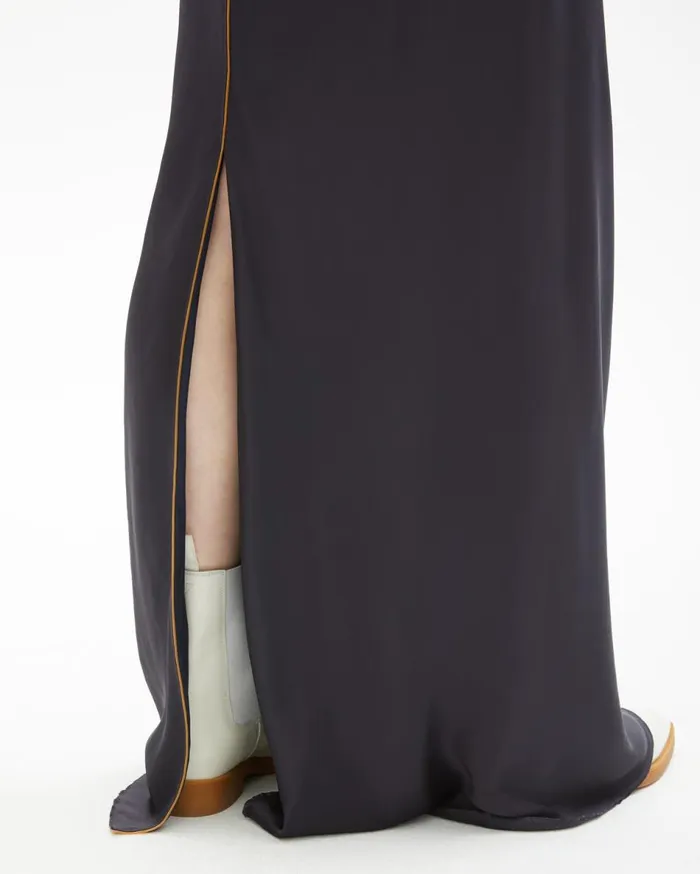 Dresses and Skirts Women Helmut Lang Satin Slip Skirt Ink