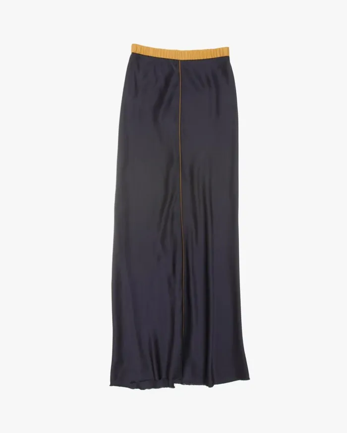 Dresses and Skirts Women Helmut Lang Satin Slip Skirt Ink