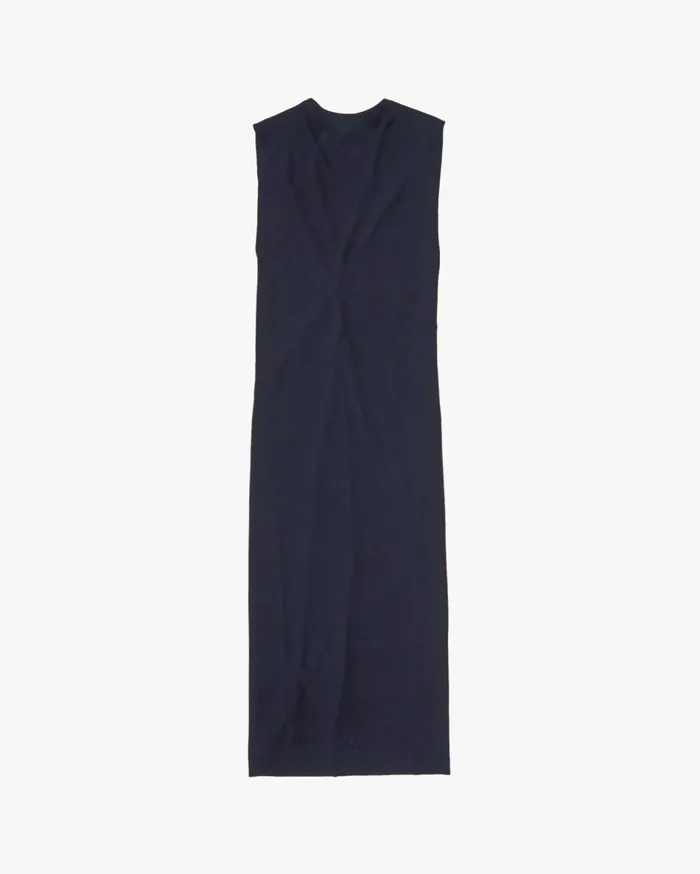 Dresses Women Helmut Lang Back Twist Dress Patrol Navy