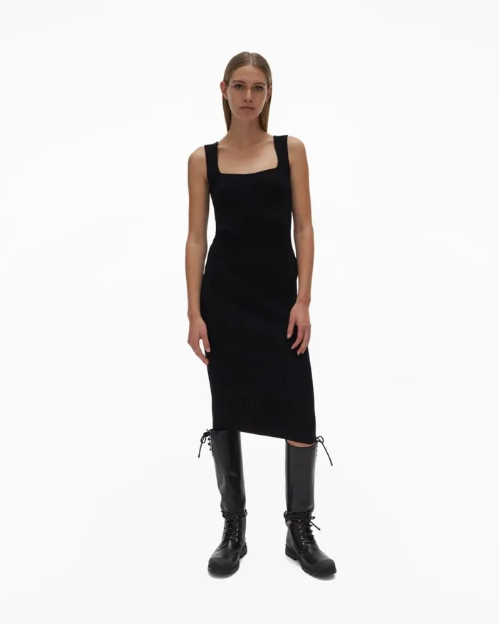 Dresses Women Helmut Lang Contour Dress Black