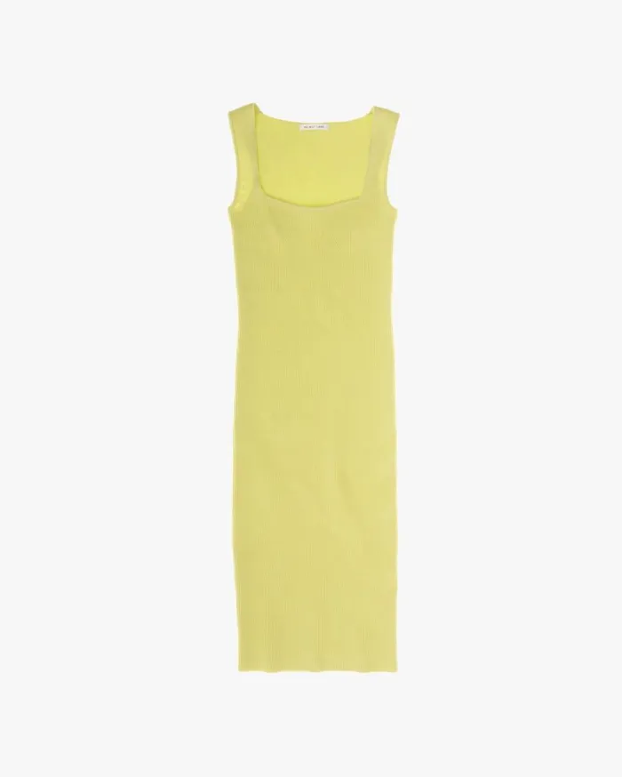 Dresses Women Helmut Lang Contour Dress Electric Yellow