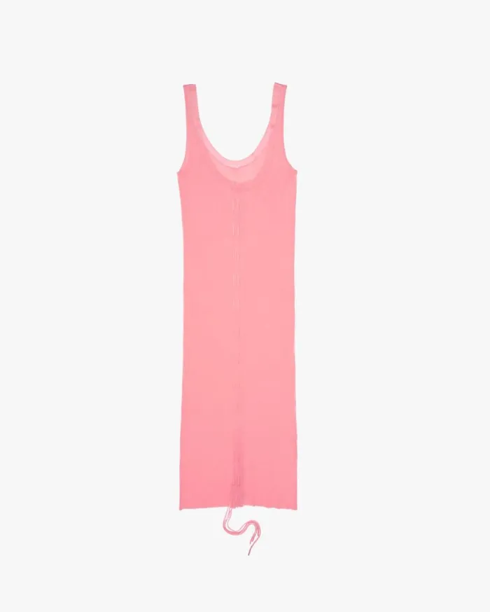 Dresses Women Helmut Lang Lacing Dress Disco Pink