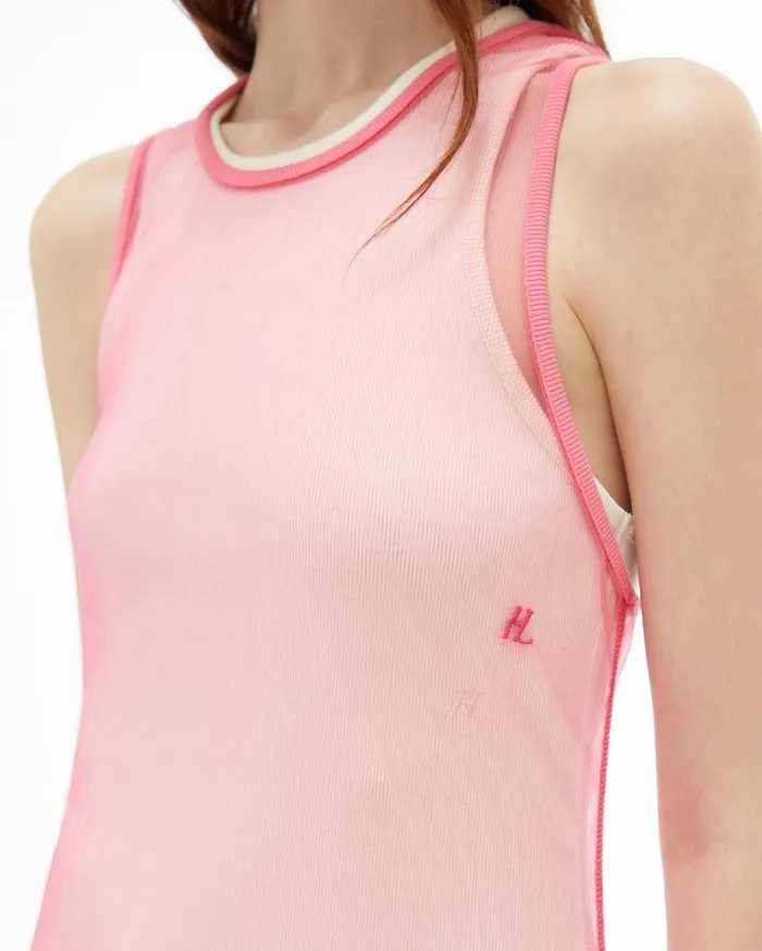 Dresses Women Helmut Lang Masc Tank Dress Prism Pink