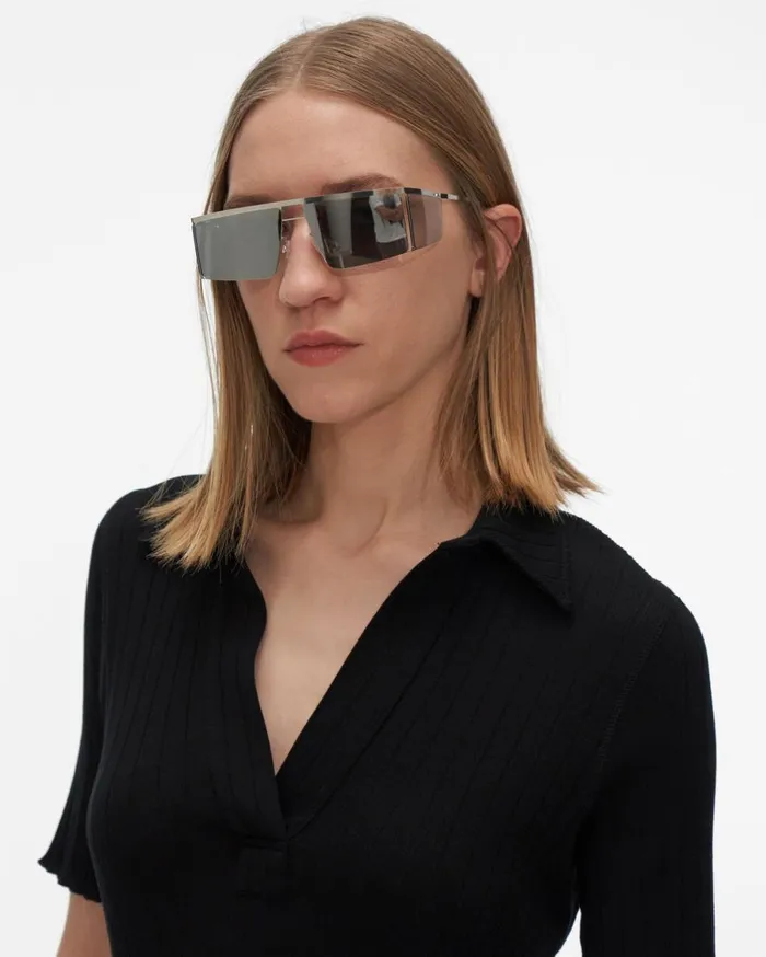 Dresses Women Helmut Lang Polo Dress Basalt Black