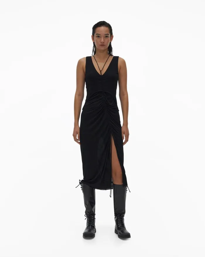 Dresses Women Helmut Lang Scala Dress Basalt Black