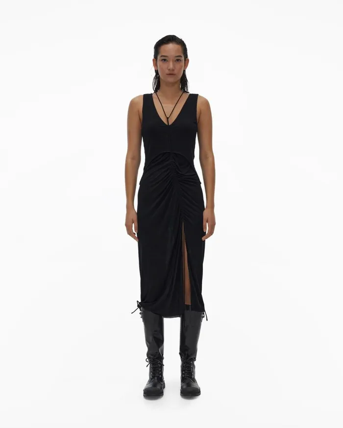 Dresses Women Helmut Lang Scala Dress Basalt Black