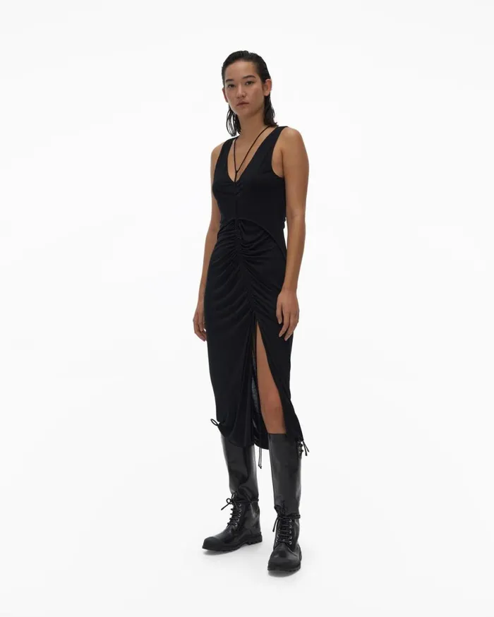 Dresses Women Helmut Lang Scala Dress Basalt Black