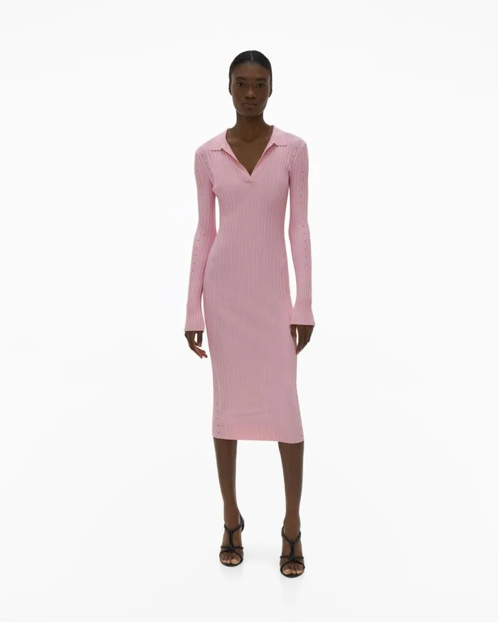 Dresses Women Helmut Lang Slash Dress Orchid