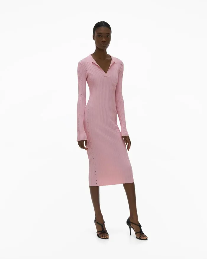 Dresses Women Helmut Lang Slash Dress Orchid