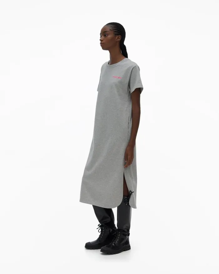 Dresses Women Helmut Lang T Dress Vapor Heather