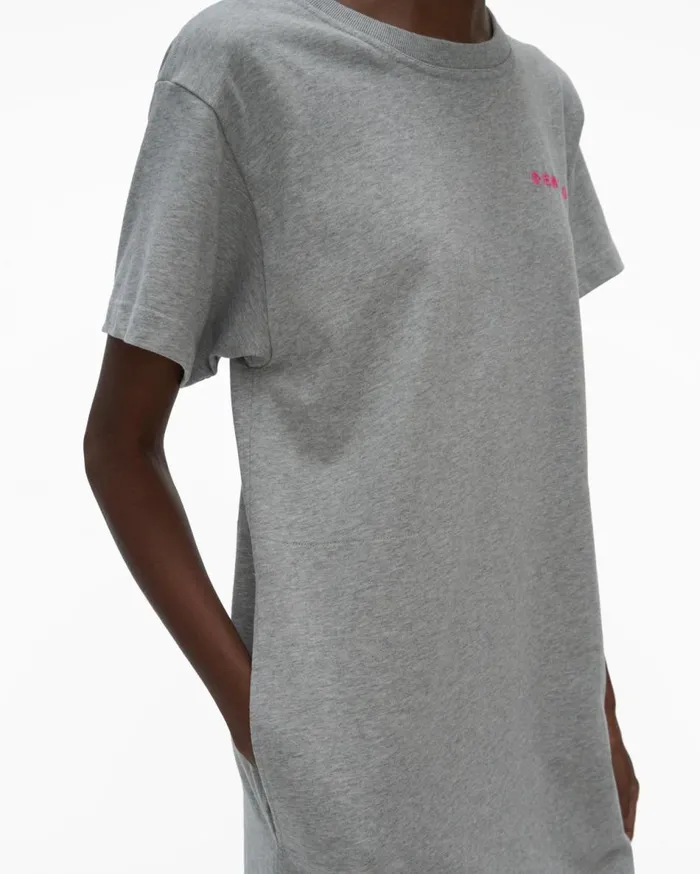 Dresses Women Helmut Lang T Dress Vapor Heather