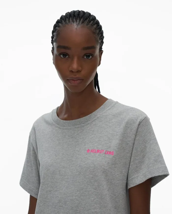 Dresses Women Helmut Lang T Dress Vapor Heather