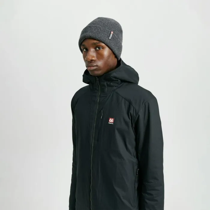 Insulated Jackets Men 66 North Hengill Black Insulated Jackets Men 66 North Hengill Black