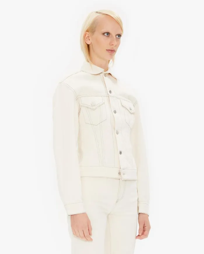 Jackets and Blazers Women Helmut Lang Femme Trucker Jean Jacket In Natural Natural