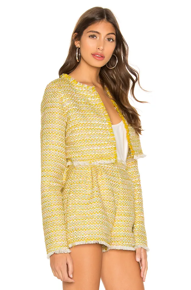 Jackets and Coats Women Lovers and Friends Analee Jacket Sun Yellow Jackets and Coats Women Lovers and Friends Analee Jacket Sun Yellow