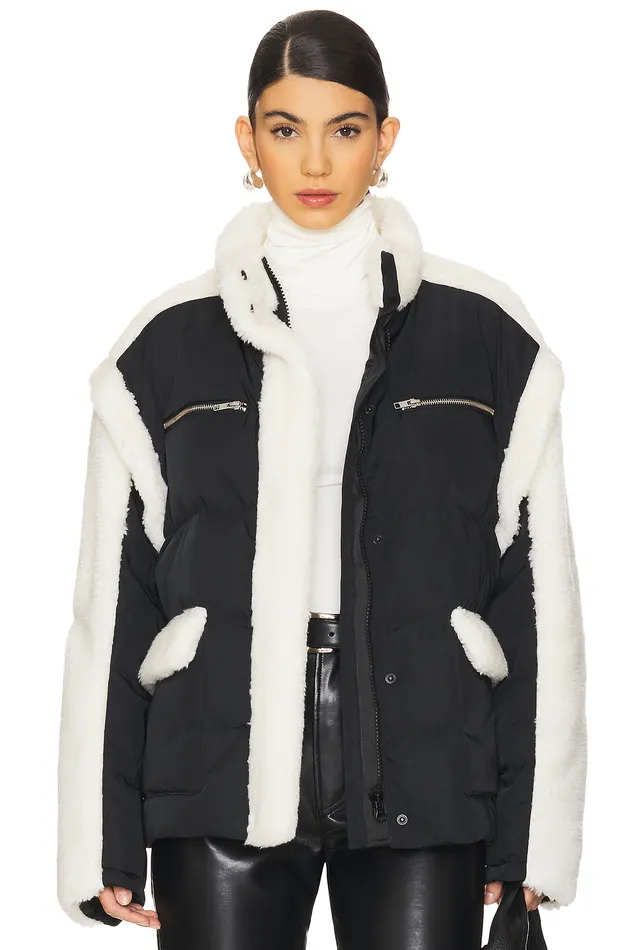 Jackets and Coats Women Lovers and Friends Caputo Twofer Jacket Black