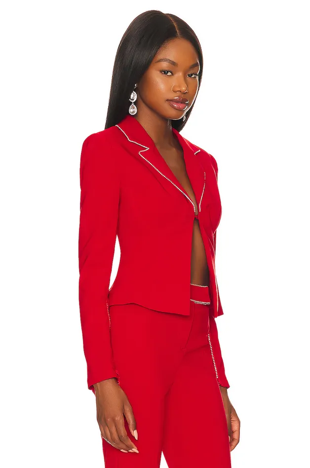 Jackets and Coats Women Lovers and Friends Catalina Micro Jacket Cherry Red