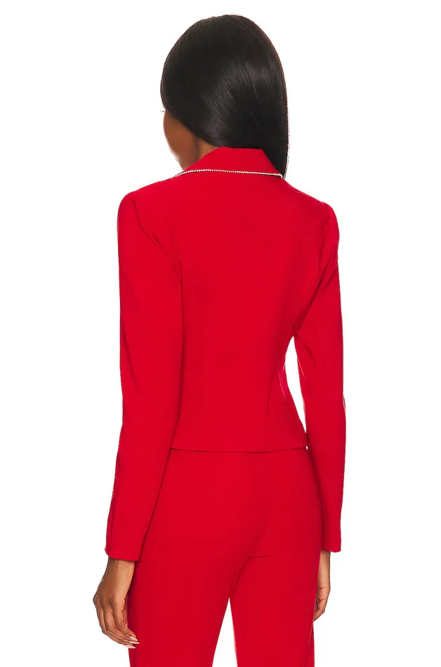 Jackets and Coats Women Lovers and Friends Catalina Micro Jacket Cherry Red