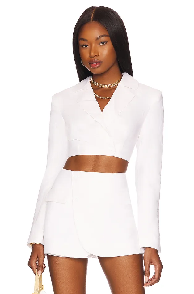 Jackets and Coats Women Lovers and Friends Dayna Blazer White Jackets and Coats Women Lovers and Friends Dayna Blazer White