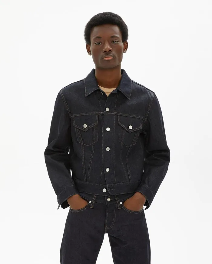 Jackets Men Helmut Lang Masc Trucker Jacket Indigo