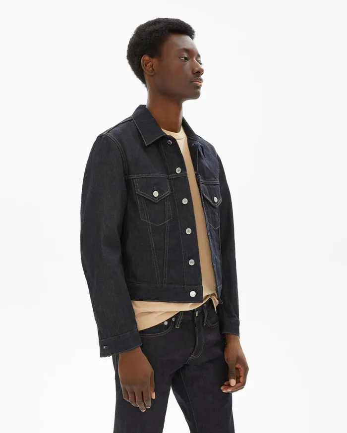 Jackets Men Helmut Lang Masc Trucker Jacket Indigo
