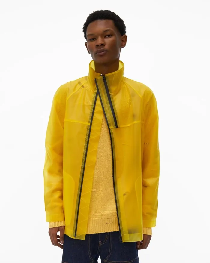 Jackets Men Helmut Lang Tech Jacket Laser Yellow