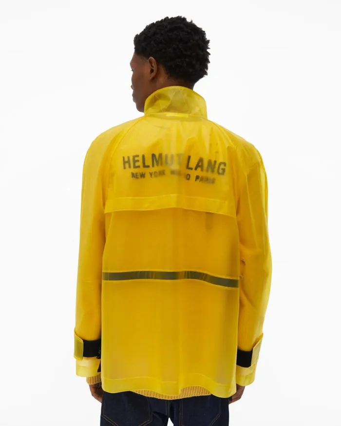Jackets Men Helmut Lang Tech Jacket Laser Yellow