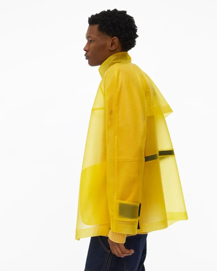 Jackets Men Helmut Lang Tech Jacket Laser Yellow