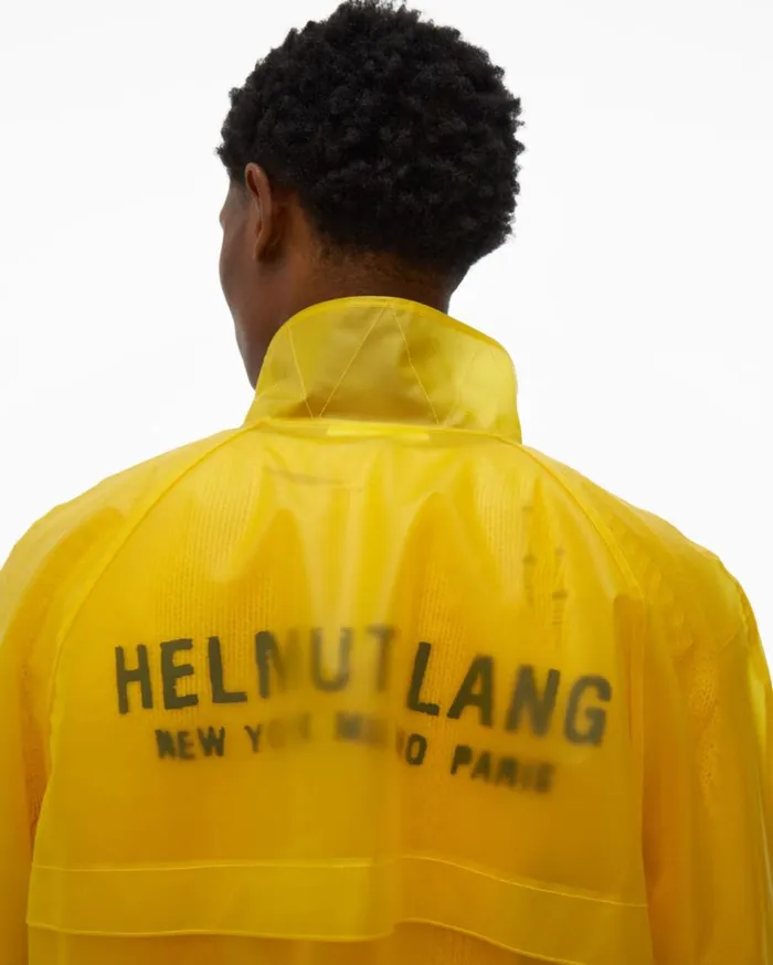 Jackets Men Helmut Lang Tech Jacket Laser Yellow