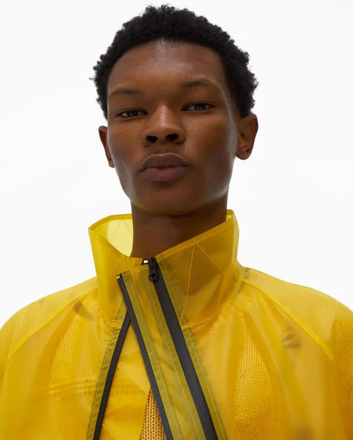 Jackets Men Helmut Lang Tech Jacket Laser Yellow