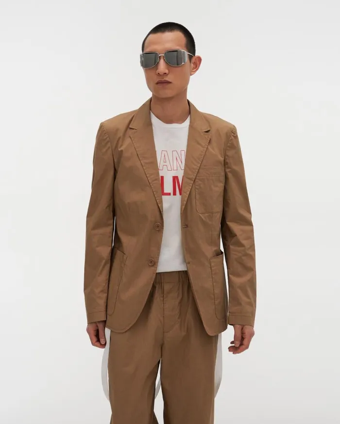 Jackets Men Helmut Lang Two Button Suit Jacket Trench