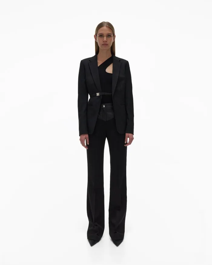 Jackets Women Helmut Lang Fitted Blazer Black