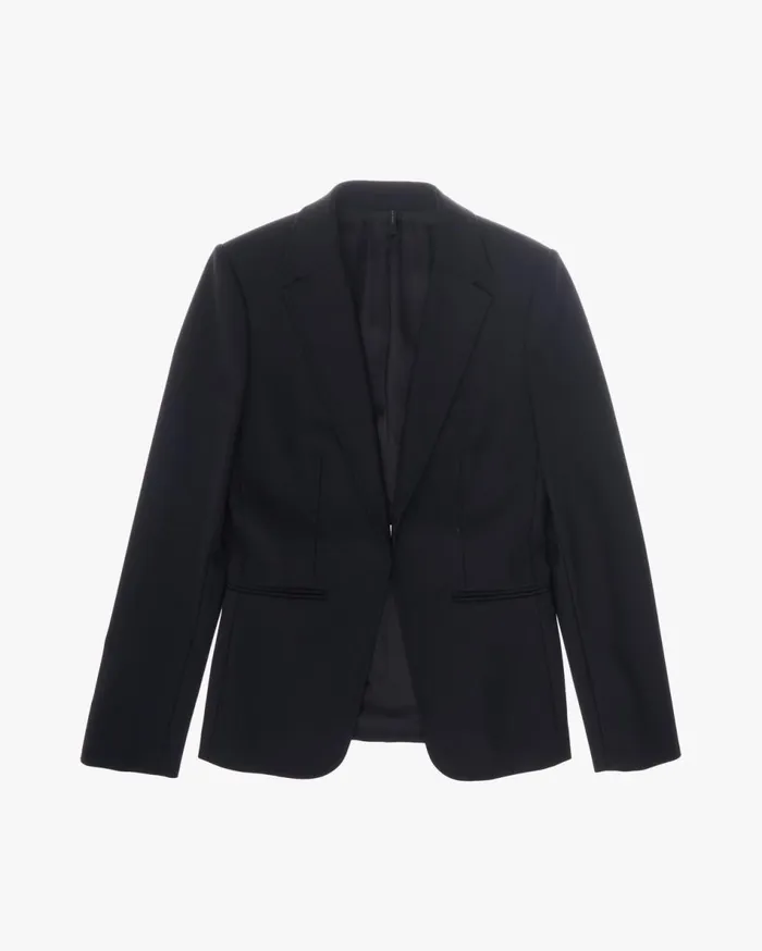 Jackets Women Helmut Lang Fitted Blazer Black