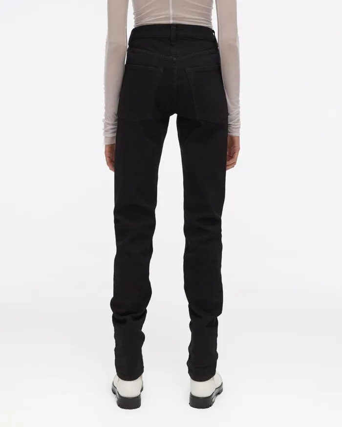 Jeans Women Helmut Lang Masc Hi Straight Jeans Black