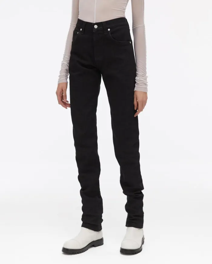 Jeans Women Helmut Lang Masc Hi Straight Jeans Black