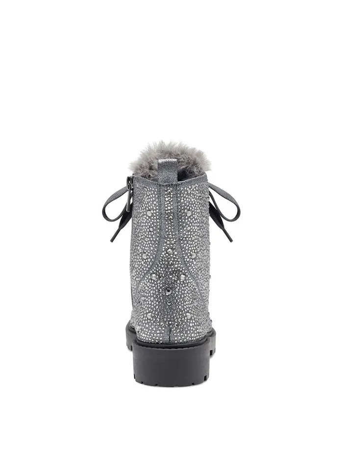 Jessica Simpson Boots and Booties Women Kalirah Boot In Pewter Pewter Sparkle