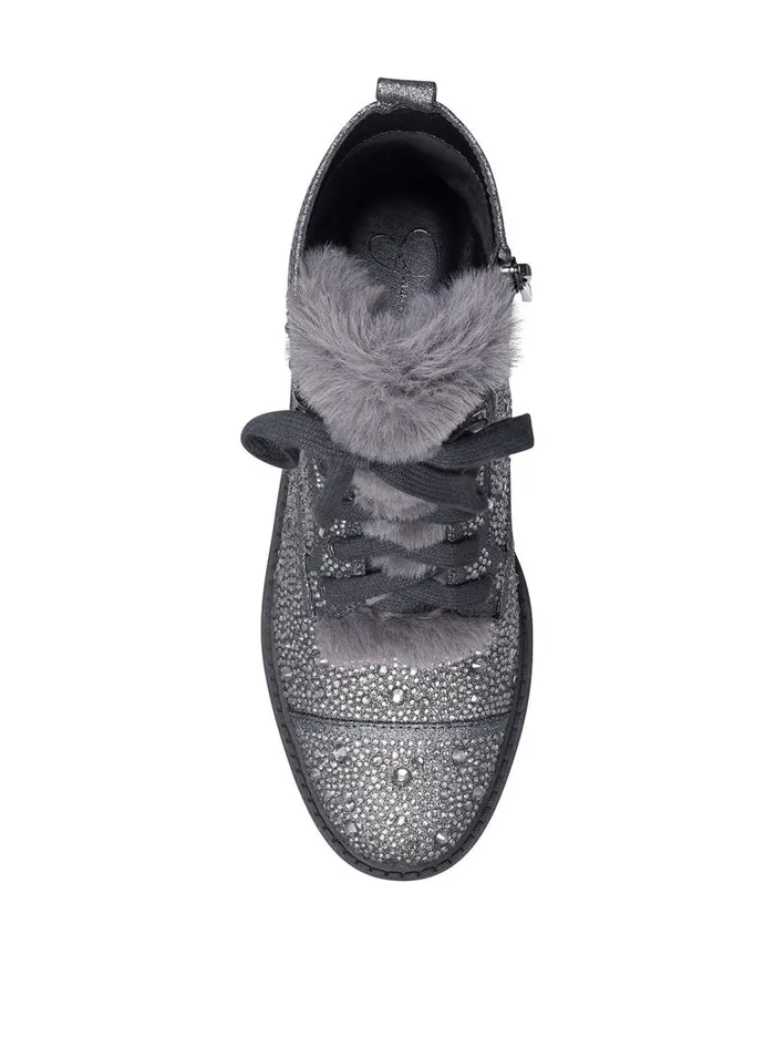Jessica Simpson Boots and Booties Women Kalirah Boot In Pewter Pewter Sparkle