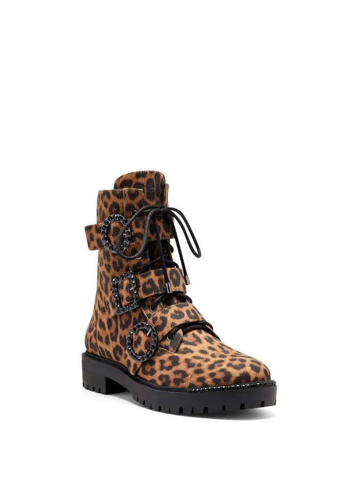 Jessica Simpson Boots and Booties Women Kirlah Boot In Leopard Natural Leopard